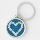 Zoek naar wit hart sleutelhangers Pretty