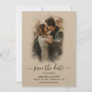 Zoek naar kraft paper save the dates Modern