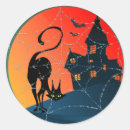 Zoek naar spookhuis stickers Zwarte kat