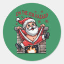 Zoek naar grappig santa stickers Vakantie humor
