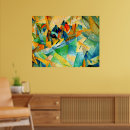 Zoek naar abstracte schilderijen posters Kleurrijk