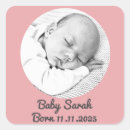 Zoek naar baby foto stickers Roze