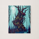 Zoek naar fantasie bos puzzels Fee
