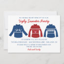 Zoek naar ugly sweater party uitnodigingen Inwijding