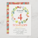 Zoek naar scavenger hunt party uitnodigingen Voor kinderen