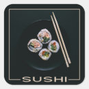 Zoek naar sushi etiketten Restaurant