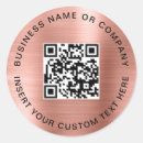 Zoek naar zakelijke stickers Qr code