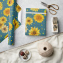 Zoek naar zonnebloemen cadeaupapier Bloemmotief