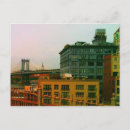 Zoek naar manhattan briefkaarten Broklyn bridge