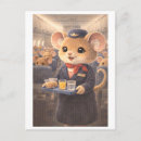 Zoek naar stewardess briefkaarten Vlucht