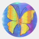 Zoek naar oranje vlinders stickers Natuur