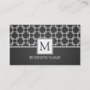 Zoek naar pattern visitekaartjes Zwart