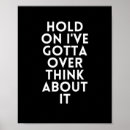 Zoek naar nadenken posters Grappig