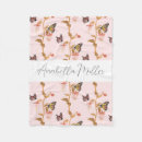 Zoek naar vlinders dekens Meisje