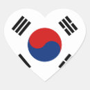 Zoek naar zuid korea stickers Zuid koreaanse vlag