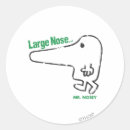 Zoek naar neus stickers Cartoon