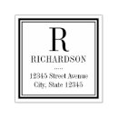 Zoek naar retour adres rubberstempels Eenvoudig