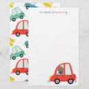 Zoek naar auto briefpapier Kinder