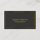 Zoek naar financial advisor visitekaartjes Investering