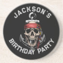 Zoek naar schedel onderzetters Voor hem