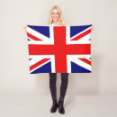 Zoek naar union jack fleece dekens Rood