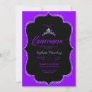 Zoek naar zwarte quinceanera uitnodigingen Dochter