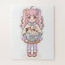 Zoek naar kawaii puzzels Elk persoon