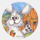Zoek naar grappige wortel stickers Bunny