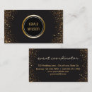 Zoek naar huwelijks ontwerper visitekaartjes Goud