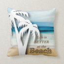 Zoek naar tropisch paradijs kussens Palmbomen