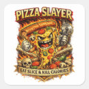 Zoek naar grappige pizza stickers Voor kinderen
