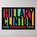 Zoek naar hillary clinton posters President