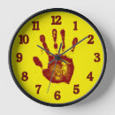 Zoek naar bloed klokken Halloween