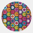 Zoek naar zeshoek stickers Abstract