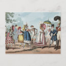 Zoek naar vintage cartoon briefkaarten Illustratie