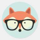 Zoek naar hipster stickers Vos