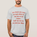 Zoek naar duivels tshirts Voor hem