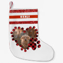 Zoek naar voor huisdieren kerstsokken Rood en zwart