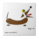 Zoek naar teckel tegels Schattig