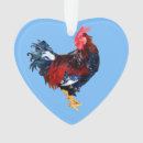 Zoek naar grappige vogels ornamenten Haan