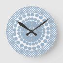 Zoek naar witte stippen klokken Patroon