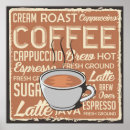 Zoek naar koffie print posters Koel