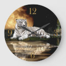 Zoek naar witte tijger klokken Grote katten