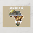Zoek naar wildlife posters briefkaarten Afrika
