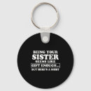 Zoek naar mijn broer sleutelhangers Sibling