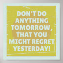 Zoek naar spijt posters Spijt hebben van