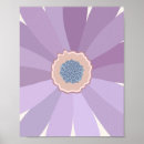 Zoek naar paarse bloemen posters Madeliefje