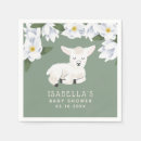 Zoek naar witte schapen servetten Baby shower