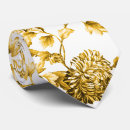 Zoek naar vintage bloemen stropdassen Goud