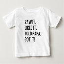 Zoek naar papa verjaardag babykleding Humor